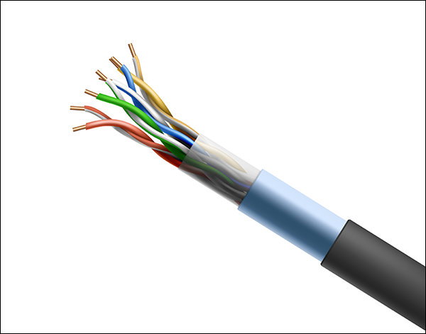 What is wireline in telecommunications?